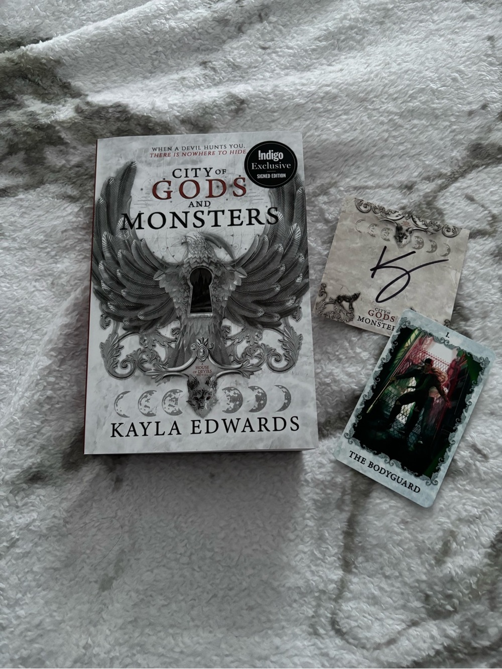 Signed Indigo Exclusive - City of Gods and Monsters